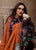 3 Piece Unstitched Heavy Embroidered Dhanak Wool Suit With Heavy Embroidered Dhanak Shawl AF-502