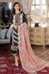 Lawn 3 Piece Embroidered With Embroidered Organza Dupatta AF-216