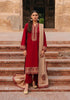 3 piece Dhanak Stuff With Dhanak Embroidery Shawl ZK-970