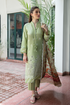 Lawn Stuff 3 Piece Fully Embroidered Dress With Digital Printed Silk Dupatta AF-546