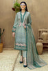 3 Piece - Fully Embroided Lawn Suit AD-125