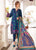 3 Piece Unstitched Heavy Embroidered Lawn Suit With Fine Printed Silk Dupatta