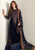 JZ 990-3 Pcs Embroidered Velvet Shirt and Chiffon Dupatta with Silk Trouser