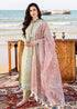 3 Piece - Unstitched Fully Embroidered Lawn Fabric AF-555